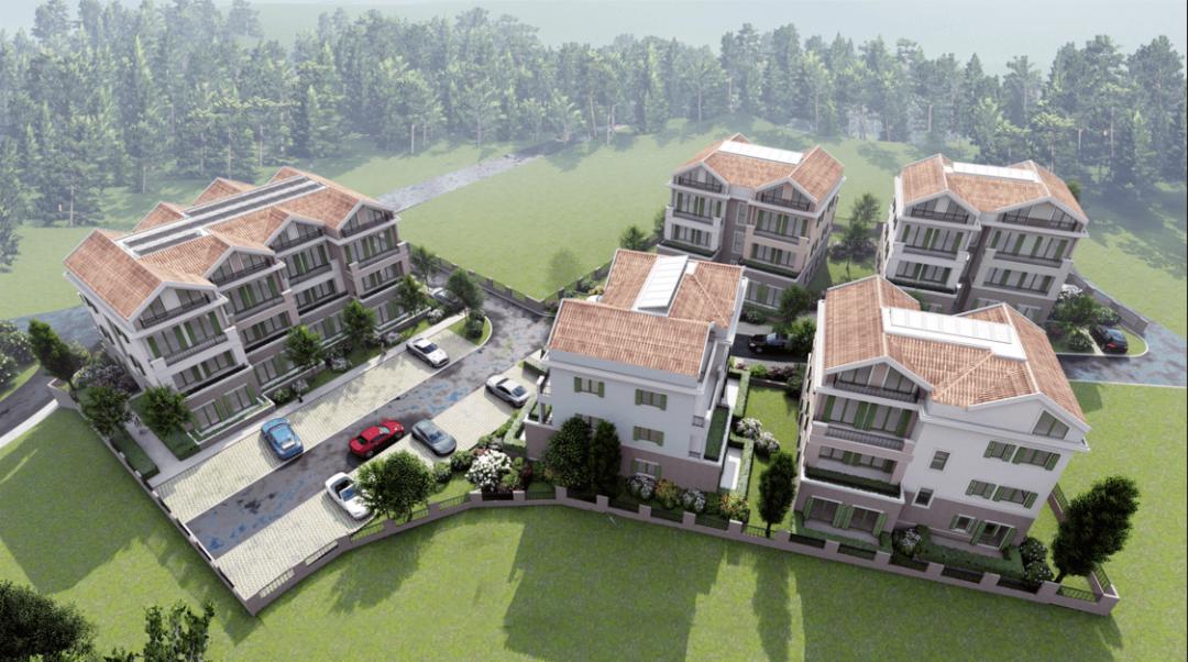 <p>Located in a quiet suburb of Tivat, the project offers a perfect balance between modern life and natural surroundings. Our exclusive residential and business complex consists of six carefully designed buildings. This unique project offers a total of 54 units, with square footage ranging from 42 to 76 m², providing a wide range of options for choosing a space that perfectly suits the needs of both the individual and the entire family. Each building has its own identity, and together they form a harmonious whole in which the safety and privacy of the clients come first.</p><p>&nbsp;</p><p>The project is located in an ideal position that allows easy access to all important locations:</p><p>• <strong>Center of Tivat</strong> - rich offer of restaurants, cafes, and cultural facilities.</p><p>• <strong>Tivat Airport</strong> - provides perfect access to domestic and international destinations, only a 5-minute drive away.</p><p>• <strong>Porto Montenegro</strong> - a prestigious nautical resort, home to luxury yachts, shops, and restaurants.</p><p>• <strong>Beaches and recreational facilities</strong> - several beaches and recreational areas are available within a short distance, allowing you to enjoy sunny days and sea activities.</p><p>• <strong>Ferry&nbsp;</strong>- connection to all parts of the Bay of Kotor, and it is only a 10-minute drive away.</p><p>• <strong>Schools, health facilities, theater, parks, shopping malls</strong> - all necessary amenities for everyday life are nearby, which allows for maximum comfort and time-saving.</p><p>&nbsp;</p><p>&nbsp;</p><p>&nbsp;</p>
