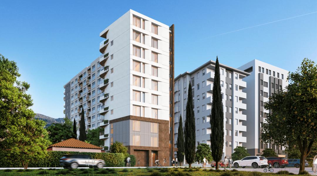 <p>Welcome to the modern expression of luxury, where business elegance meets the concept of contemporary living. We present to you our new project, which will set high standards in residential construction, and it will be ready for occupancy in December 2025 .</p><p>The project will be constructed in the heart of the city of Bar, in close proximity to the Green Market, and we can confidently say that it will represent the perfect combination of luxury, functionality, and privacy. The project will have a P+9 structure, with a total area of 1663.20m2, and its modern and sophisticated design will dominate the urban landscape of our city.</p><p>Designed in accordance with the highest architectural and technological standards, this project will provide residents with a unique blend of privacy, comfort, and a personalized experience.</p><p>Ground, first and secon floor will have an offices, while the rest of the building is designated for luxury residences. On each floor, there will be only one three-bedroom apartment with an area of 115.10 square meters, except for the top floor where a comfortable two-bedroom apartment with an area of 105.8 square meters is planned. With the use of a lift card, residents will have exclusive access to their floor, ensuring discretion and complete safety for all apartment owners.</p><p>Each apartment is carefully conceived and designed, with plenty of natural light creating a sophisticated atmosphere and providing an opportunity for endless moments of enjoyment with loved ones. The proximity to shops, schools, kindergartens, medical facilities, sports amenities, the waterfront, and the broader city center will ease residents’ daily lives and save them significant time.</p><p>With refined details, modern amenities, and spectacular panoramic views, this building will enchant you at every step. Construction is planned according to the highest standards, using top-quality materials and innovative technology, including: Ventilated façade with laminam; Multisplit heating/cooling systems with a smart connection system via a phone app; Electric card for power control, similar to a hotel system, significantly reducing costs; Staircase lined with marble; Triple-layered first-class parquet flooring; Italian ceramics with Grohe sanitary ware; Armored entrance doors.</p><p>If you are looking for a unique lifestyle, we believe that this project will capture your attention at first glance!</p>