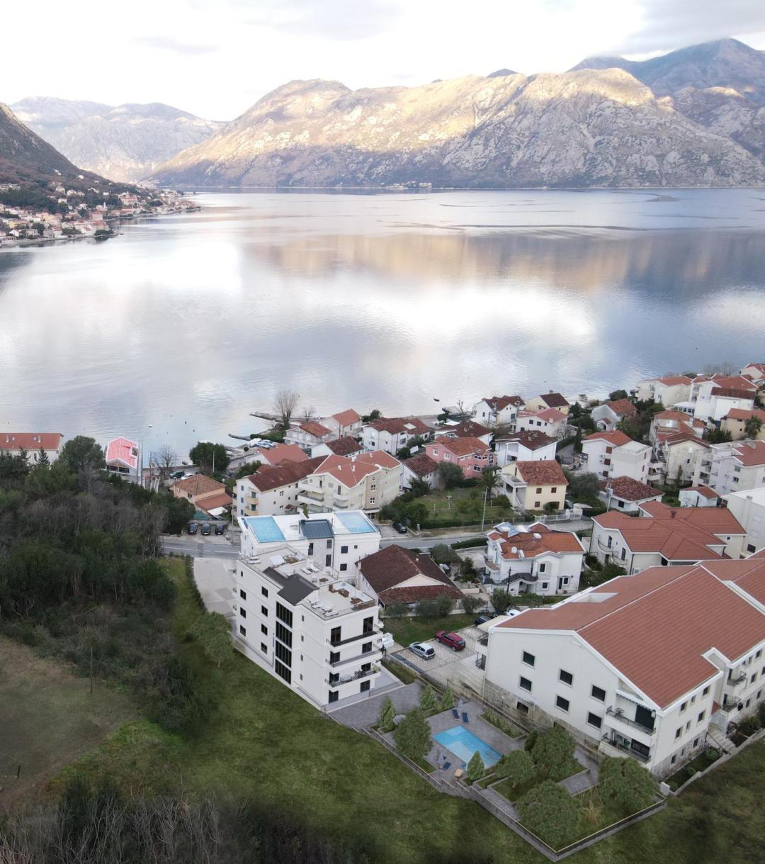 <p>Set in the sought-after area of Dobrota, this exclusive project offers stunning sea views and a prime location just a short walk from the coastline. Nestled near Kotor, the development combines tranquility with easy access to charming cafes, restaurants, and the historic Old Town.</p><p>Designed for modern coastal living, the project features a swimming pool, beautifully planned surroundings, and residences that maximize natural light and panoramic Adriatic views. Ideal for both personal use and investment, it offers a perfect blend of comfort, elegance, and Mediterranean lifestyle.</p>